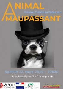 Affiche Animal Maupassant - 23032019 Affiche Animal Maupassant - 23032019