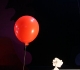 en chemin vers son ballon